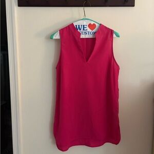 Banana Republic Fuchsia Sleeveless Blouse